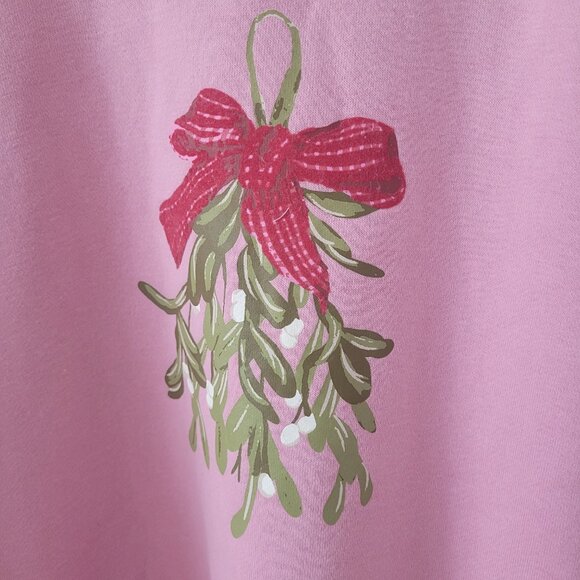 Kimchi Blue (Urban Outfitters) Crew Neck Sweater w/ Ribbon & Flowers-XXL - Picture 2 of 6